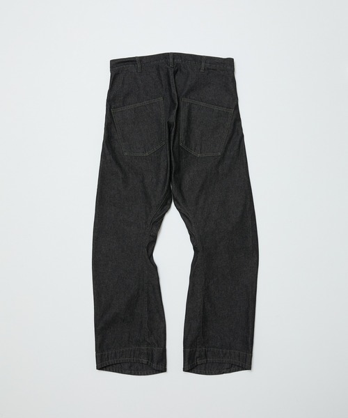 BAL（バル）の「ARTICULATED LOOSE STRAIGHT LEG 5P JEAN（デニムパンツ・メンズ・ブラック/オリーブ/アイボリー・4/3/2/1）」の11枚目の写真