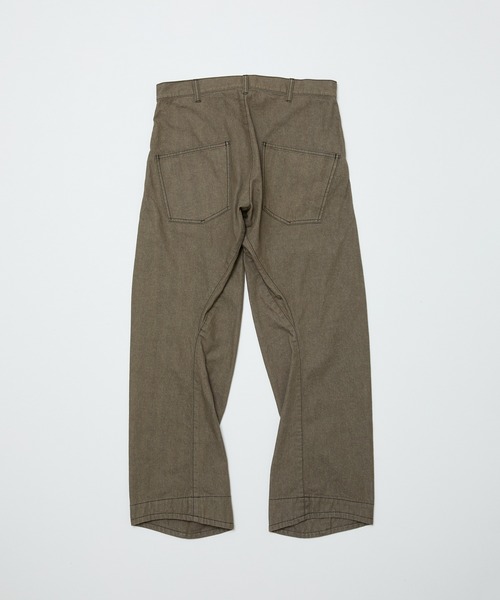 BAL（バル）の「ARTICULATED LOOSE STRAIGHT LEG 5P JEAN（デニムパンツ・メンズ・ブラック/オリーブ/アイボリー・4/3/2/1）」の15枚目の写真