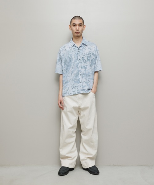 BAL（バル）の「ARTICULATED LOOSE STRAIGHT LEG 5P JEAN（デニムパンツ・メンズ・ブラック/オリーブ/アイボリー・4/3/2/1）」の22枚目の写真