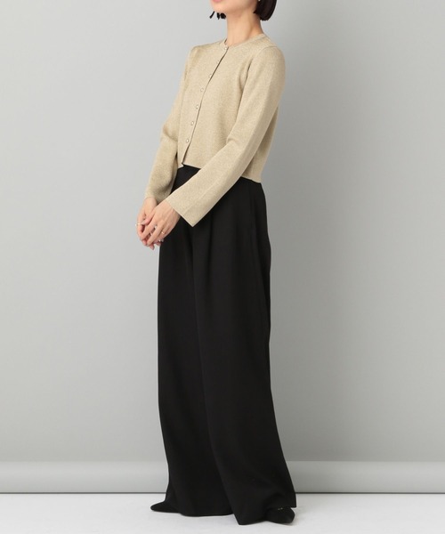 A part by（アパートバイ）の「ブライトニットカーディガン（カーディガン/ボレロ・レディース・Silver/GOLD/ブラック・FREE）」の7枚目の写真