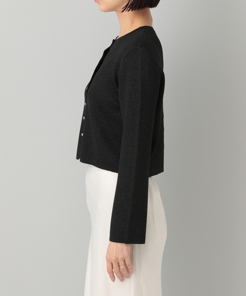 A part by（アパートバイ）の「ブライトニットカーディガン（カーディガン/ボレロ・レディース・Silver/GOLD/ブラック・FREE）」の15枚目の写真