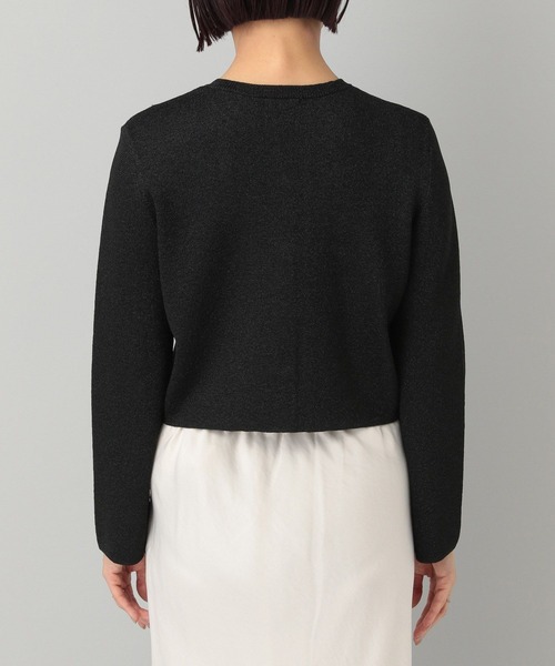 A part by（アパートバイ）の「ブライトニットカーディガン（カーディガン/ボレロ・レディース・Silver/GOLD/ブラック・FREE）」の16枚目の写真