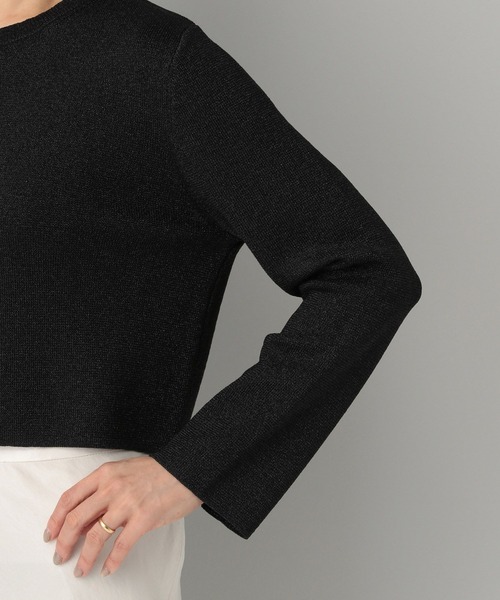 A part by（アパートバイ）の「ブライトニットカーディガン（カーディガン/ボレロ・レディース・Silver/GOLD/ブラック・FREE）」の19枚目の写真