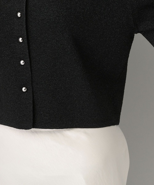 A part by（アパートバイ）の「ブライトニットカーディガン（カーディガン/ボレロ・レディース・Silver/GOLD/ブラック・FREE）」の20枚目の写真