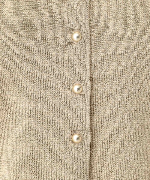 A part by（アパートバイ）の「ブライトニットカーディガン（カーディガン/ボレロ・レディース・Silver/GOLD/ブラック・FREE）」の13枚目の写真