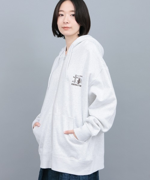 チチカカ（チチカカ）の「COBMASTER トーテムポールベアジップパーカー（パーカー・メンズ・その他1/ブラック/ライトグレー・FREE）」の7枚目の写真