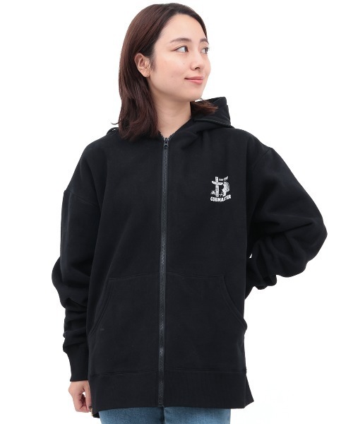 チチカカ（チチカカ）の「COBMASTER トーテムポールベアジップパーカー（パーカー・メンズ・その他1/ブラック/ライトグレー・FREE）」の10枚目の写真