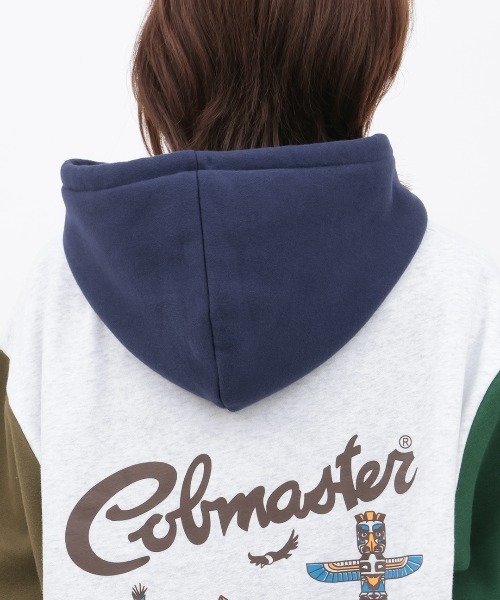 チチカカ（チチカカ）の「COBMASTER トーテムポールベアジップパーカー（パーカー・メンズ・その他1/ブラック/ライトグレー・FREE）」の18枚目の写真