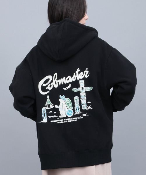 チチカカ（titicaca）/COBMASTER トーテムポールベアジップパーカー セール】COBMASTER トーテムポールベアジップパーカー（パーカー