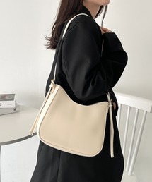 【６色展開】ワンハンドルハーフムーンバッグ