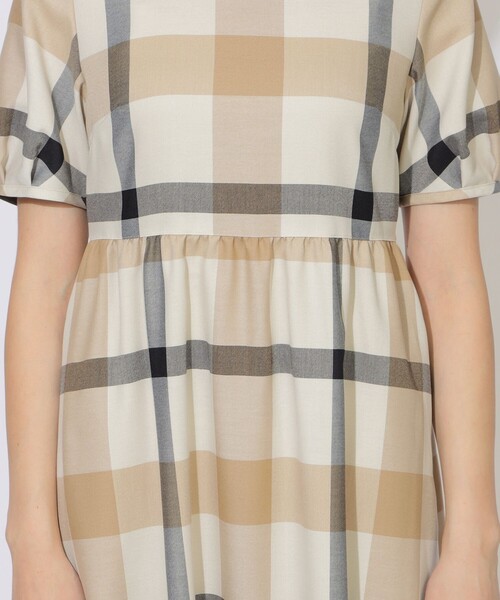 クレストブリッジチェックワンピース（ワンピース）｜CB