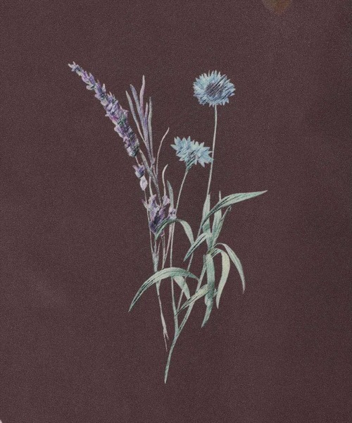 オータムボタニカルフラワータックスカート（スカート