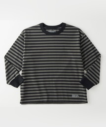 CHERMEL（チャーメル）の「Supima Cotton Border L/S Tee（Tシャツ/カットソー）」