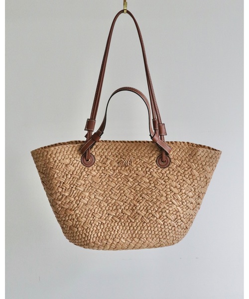 JUMELLE（ジュメロ）の「２wayカゴバッグ（トートバッグ・レディース・ブラウン/アイボリー・FREE）」の21枚目の写真