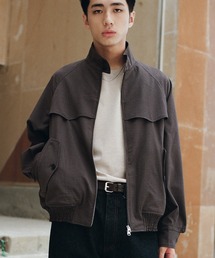WYM LIDNM(EB oC h)PE PLAID HARRINGTON JACKET(u])
