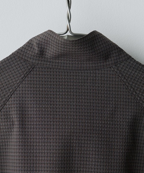 WYM LIDNM(ウィム バイ リドム)の「PE PLAID HARRINGTON JACKET(ブルゾン・メンズ・アッシュブラウン/チャコール・S/M/L)」の15枚目の写真