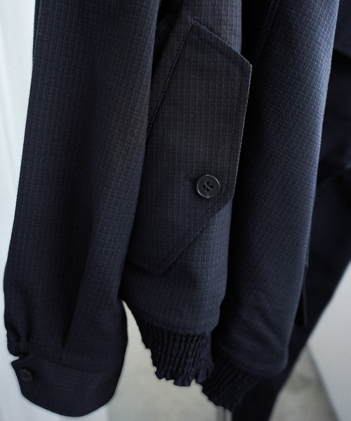 WYM LIDNM(ウィム バイ リドム)の「PE PLAID HARRINGTON JACKET(ブルゾン・メンズ・アッシュブラウン/チャコール・S/M/L)」の19枚目の写真