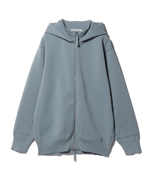 ESTNATION（エストネーション）の「ESTNATION / ミラノリブ フーディーブルゾン＜ECOPET＞（パーカー・メンズ・ブラック/ライトブルー/ライトグレー・MEDIUM/X-LARGE/LARGE）」の6枚目の写真