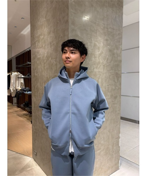 セール】ESTNATION / ミラノリブ フーディーブルゾン＜ECOPET