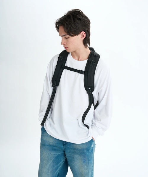 ELEMENT（エレメント）の「ELEMENT メンズ SCHEME SKATE BPK バックパック/リュック 【2025年秋冬モデル】/エレメントスケートデッキバックパック・リュックサックベルト付き（バックパック/リュック・メンズ・ブラック・FREE）」の17枚目の写真