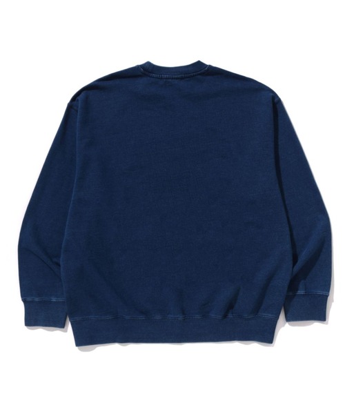 A BATHING APE(アベイシングエイプ)の「CLOUD CAMO APE HEAD RELAXED FIT CREWNECK SWEATSHIRT(スウェット・メンズ・ネイビー・X-LARGE/MEDIUM/SMALL/LARGE/XX-LARGE)」の2枚目の写真