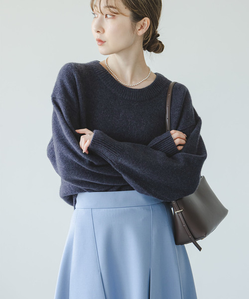 セール】YAKクルーネックプルオーバー（ニット/セーター）｜NOBLE