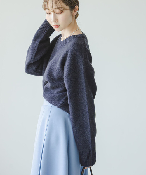 YAKクルーネックプルオーバー（ニット/セーター）｜NOBLE（ノーブル
