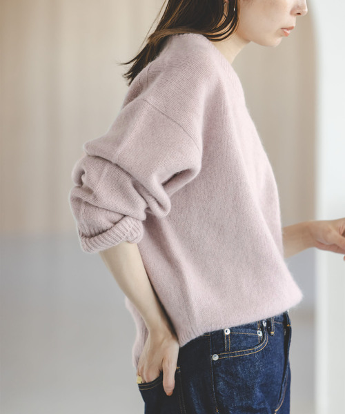 YAKクルーネックプルオーバー（ニット/セーター）｜NOBLE