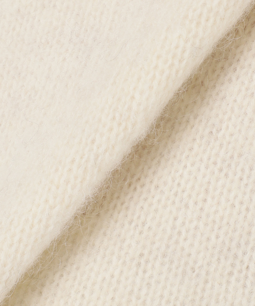 Noble（ノーブル）の「YAKクルーネックプルオーバー（ニット/セーター・レディース・ピンク/ホワイト系その他/ダークブルー・FREE）」の22枚目の写真