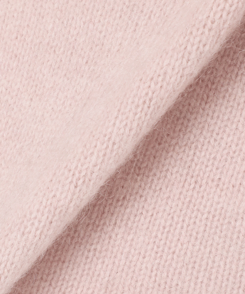 Noble（ノーブル）の「YAKクルーネックプルオーバー（ニット/セーター・レディース・ピンク/ホワイト系その他/ダークブルー・FREE）」の18枚目の写真