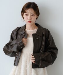 【Kastane】中綿レザージャケット Kastane】中綿レザージャケット | OUTLET(アウトレット