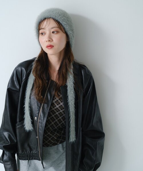 セール】【春まで使える！/2サイズ展開】フェイクレザーショート