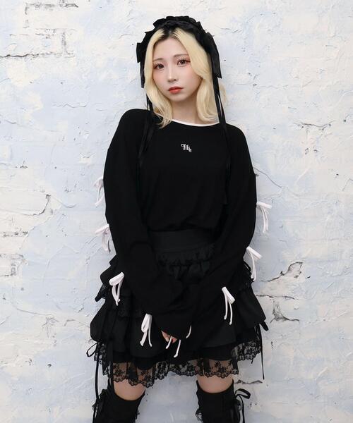 セール】Whinny/団体リボンスウィーT（Tシャツ/カットソー）｜Whinny