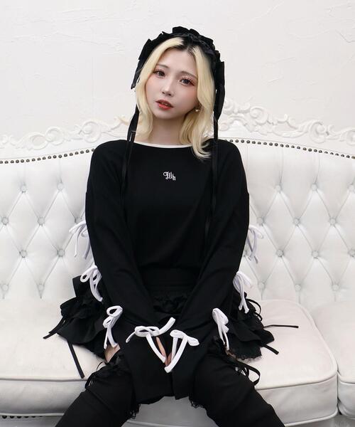 セール】Whinny/団体リボンスウィーT（Tシャツ/カットソー）｜Whinny