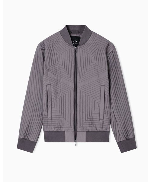 A|X アルマーニ エクスチェンジ】キルティング ボンバー