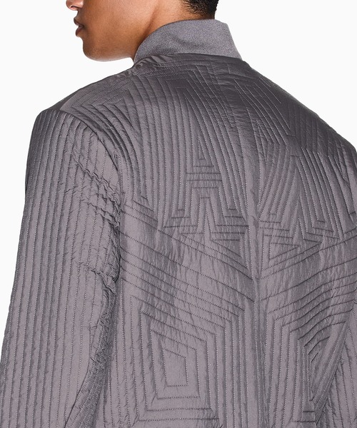 A|X アルマーニ エクスチェンジ】キルティング ボンバージャケット