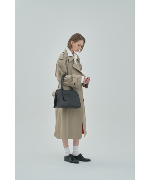 utta(ウッタ)の「【utta/ウッタ】ゴートレザーボストンBAG /山羊革 /本革(ボストンバッグ・レディース・ブラック・FREE)」の9枚目の写真