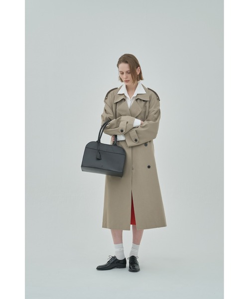 utta(ウッタ)の「【utta/ウッタ】ゴートレザーボストンBAG /山羊革 /本革(ボストンバッグ・レディース・ブラック・FREE)」の11枚目の写真