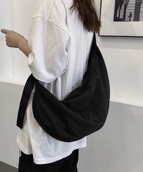 Miniministore(ミニミニストア)の「ワンショルダーバッグ大容量 ユニセックス(ショルダーバッグ・レディース・ブルー/ブラック/カーキ/ベージュ・FREE)」の5枚目の写真