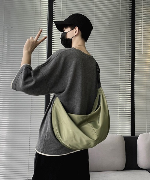 Miniministore(ミニミニストア)の「ワンショルダーバッグ大容量 ユニセックス(ショルダーバッグ・レディース・ブルー/ブラック/カーキ/ベージュ・FREE)」の12枚目の写真