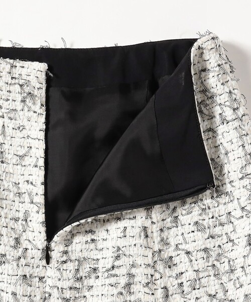 EFFE BEAMS（エッフェビームス）の「モノトーン ツイード スカート（スカート・レディース・その他・38/36）」の3枚目の写真