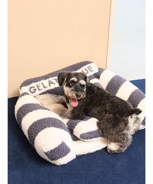 CAT&DOG】ジェラートソファ型ベッドL（その他ペットグッズ）｜gelato