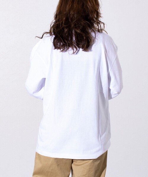 GLOSTER(グロスター)の「【人気シリーズ】【DOG&CAT】犬猫プリント クルーネックロンT(Tシャツ/カットソー・メンズ・ホワイト系その他5/ホワイト系その他/ホワイト系その他3/ホワイト系その他6/ホワイト系その他2/ホワイト系その他4・S/M/L)」の21枚目の写真