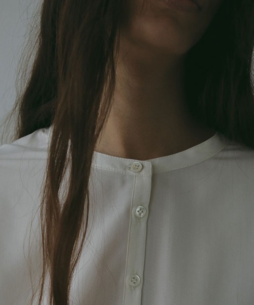 シアーヘンリーネックプルオーバー（Tシャツ/カットソー）｜ETRE