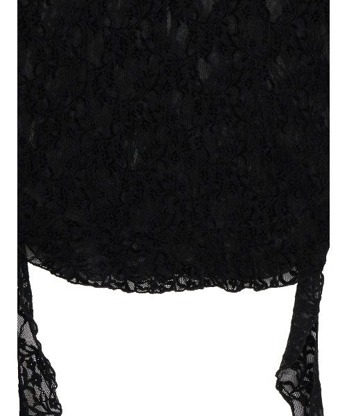 UND 2WAY CUT LACE FRILL TOP（Tシャツ/カットソー）｜Ameri（アメリ