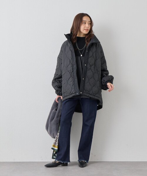 un dix cors(アンディコール)の「《美シルエット》ハイパーストレッチブーツカットデニム(デニムパンツ・レディース・インディゴブルー・0/1)」の7枚目の写真