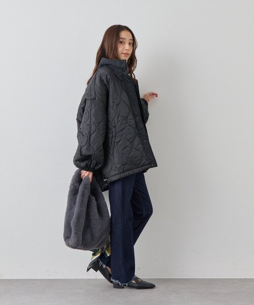 un dix cors(アンディコール)の「《美シルエット》ハイパーストレッチブーツカットデニム(デニムパンツ・レディース・インディゴブルー・0/1)」の8枚目の写真