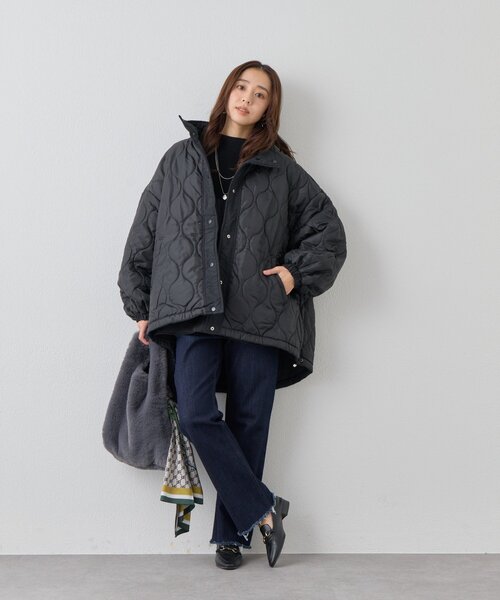 un dix cors(アンディコール)の「《美シルエット》ハイパーストレッチブーツカットデニム(デニムパンツ・レディース・インディゴブルー・0/1)」の10枚目の写真