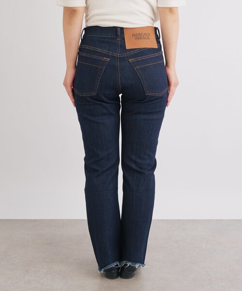 un dix cors(アンディコール)の「《美シルエット》ハイパーストレッチブーツカットデニム(デニムパンツ・レディース・インディゴブルー・0/1)」の14枚目の写真