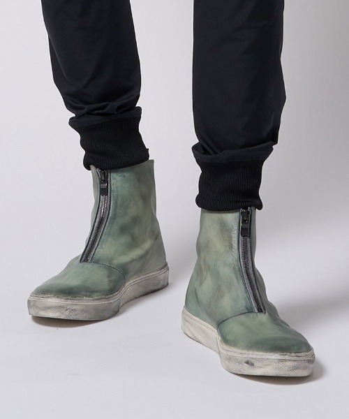 wjk（ダヴルジェイケイ）の「mko13193- front zip bootie ジップブーツ(8993 bt50h)（ブーツ・メンズ・グレー系その他/ブラック・40/42/44）」の19枚目の写真